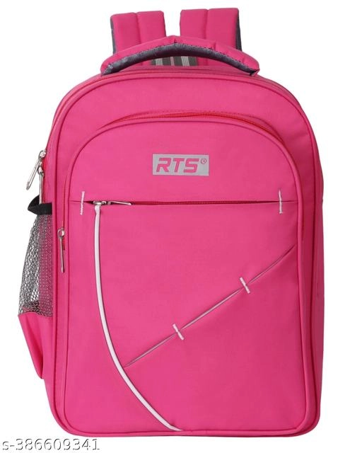 Polyester Backpack for Kids (Pink)