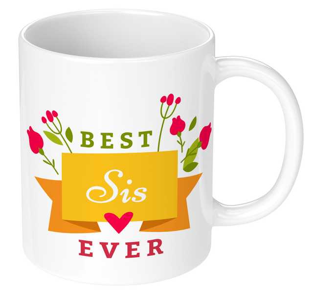 Best Printed White Text Quote Microwave Safe Ceramic Tea Coffee Mug (Multicolor, 350 ml) (GT-107)