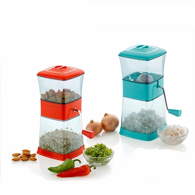 Plastic Manual Vegetable Chopper (Assorted)