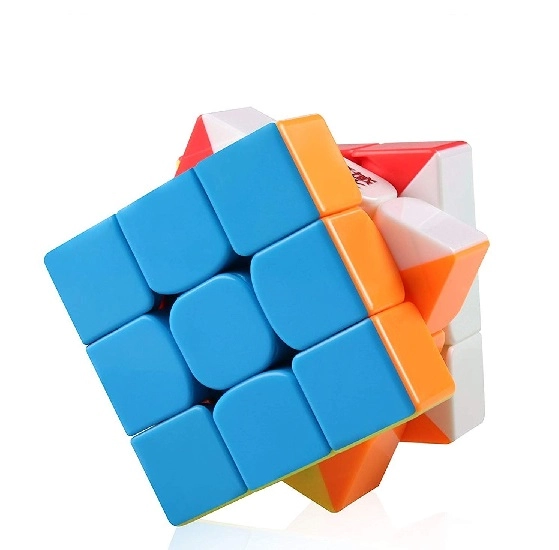 Plastic Rubik Cube (Multicolor)