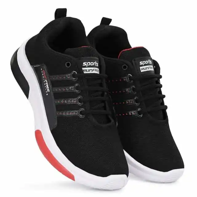 Birde Trendy Sports Shoes For Men (Black, 6) (BRD-567)