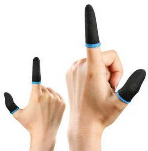 Pubg Gaming Anti-Slip Thumb Multi Color Finger Shelves (Pack Of 7) (Multicolor) (R-41)