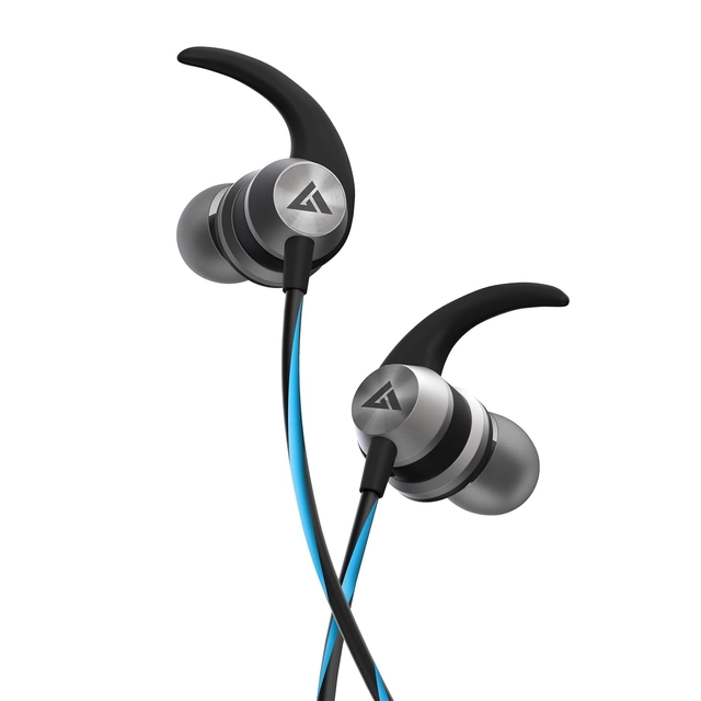 Wired Earphone with Mic (Black & Blue)