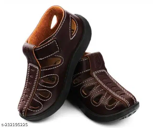 Sandals for Boys (Brown, 9-12 Months)