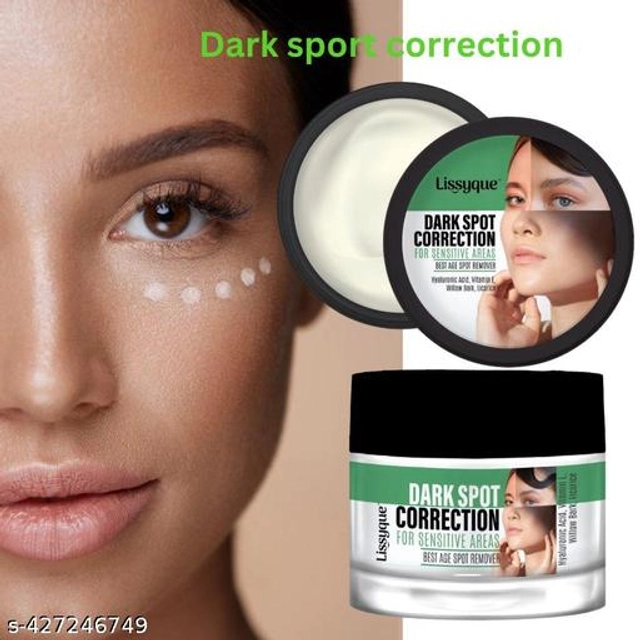  LISSYQUE face dark spot cream, spot removal, for ageing and wrinkles, fine lines for women and men day night cream, skin whitening and brightning cream 50 (gm pack of 1)