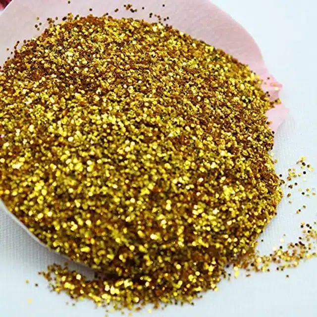 Plastic Art & Craft Glitter Powder (Multicolor, Pack of 10)