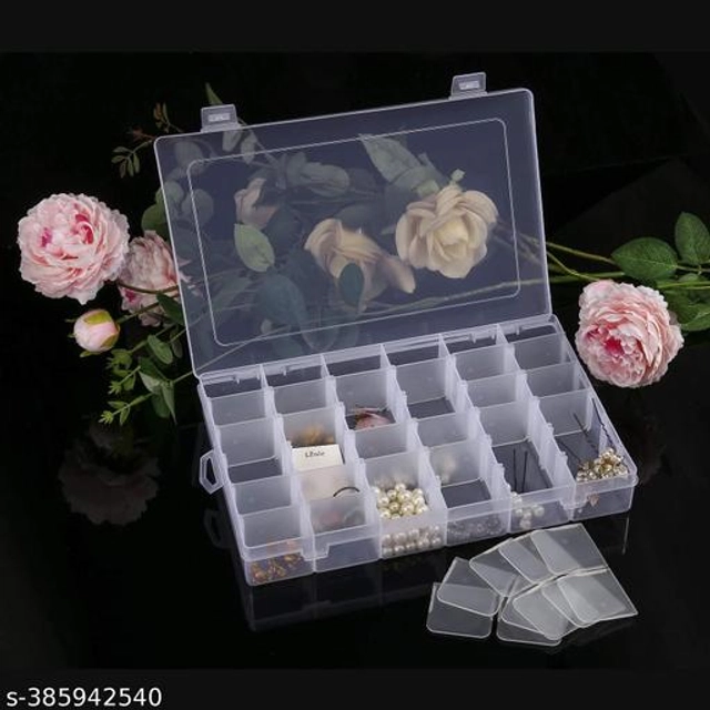 36 Grids Jewellery Case Organiser (Transparent)