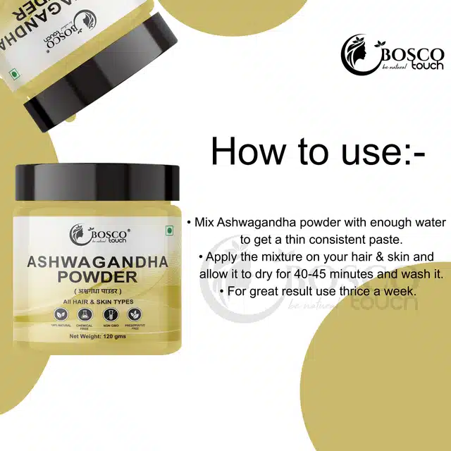 Bosco Touch Ashwagandha Powder (100 g)