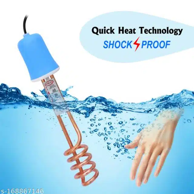 Copper Water Heater Rod (Blue, 1500 W)