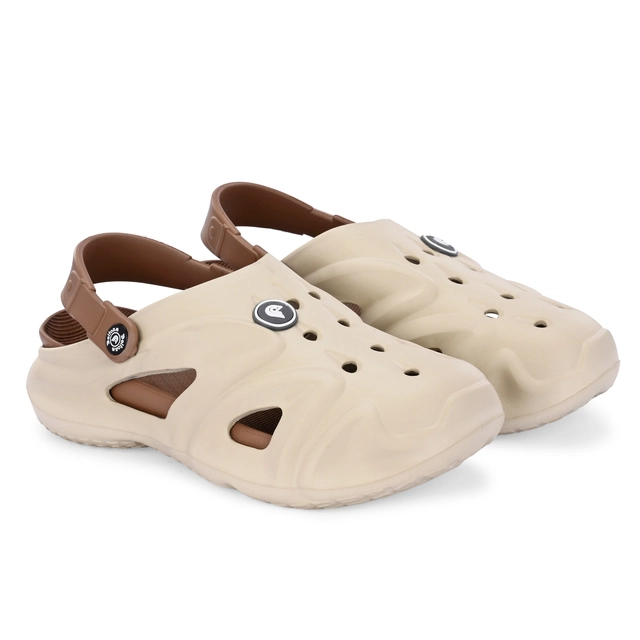 Clogs for Men (Beige, 6)