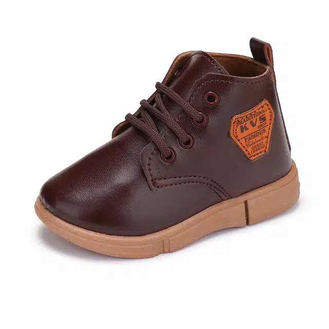 Boots for Boys (Dark Brown, 10C)