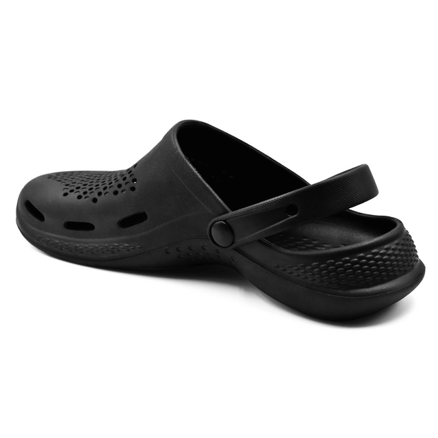 Clogs for Men (Black, 6)