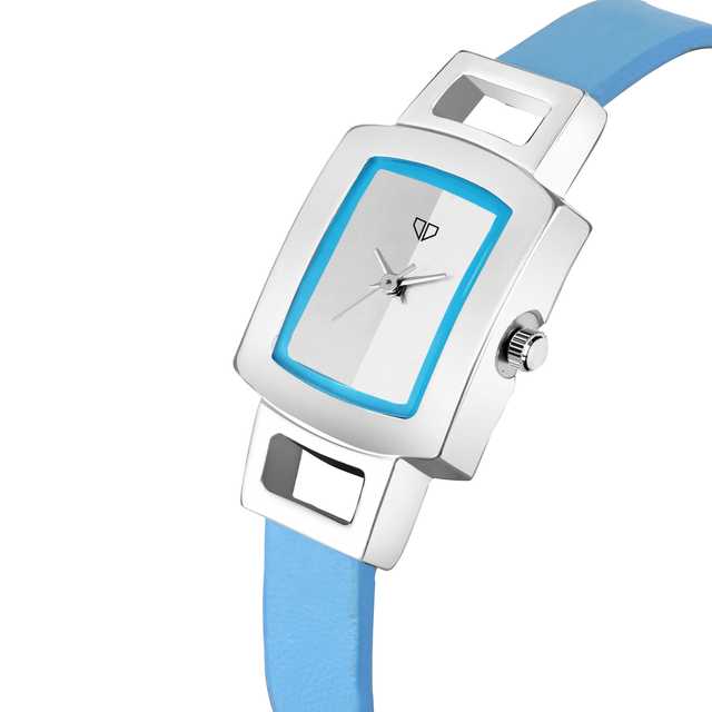 Walrus Alloy Women Analog Wrist Watch (Sky Blue) (RC-55)