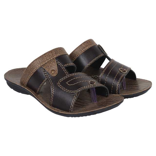 Buy Aadi Men's Black & White Synthetic Leather Outdoor Casual Sandal Online  at Best Prices in India - JioMart.