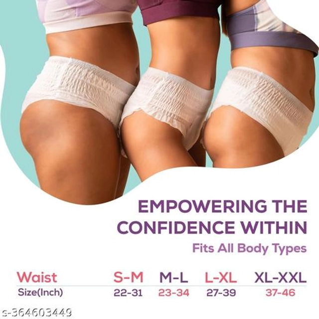 Evereve Disposable (5 Pcs) Period Panties (L-XL, Pack of 1)