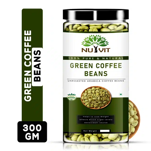 Nutvit Green Coffee Beans for Weight Loss (300 g)