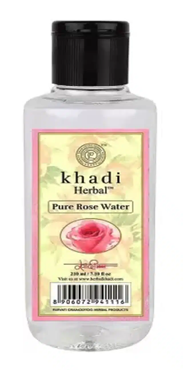 Khadi Herbal Pure Rose Water (210 ml)