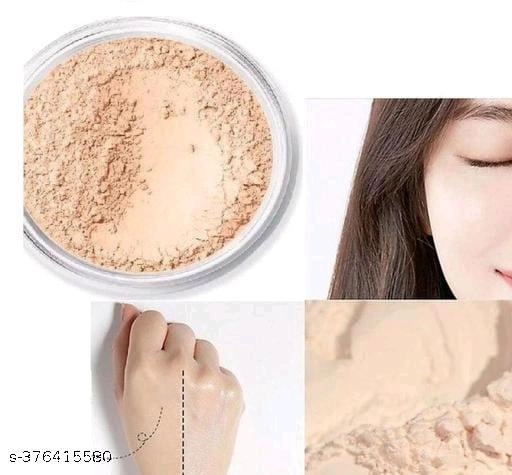 Face Setting Makeup Loose Powder (Beige, 30 g) (Pack of 2)