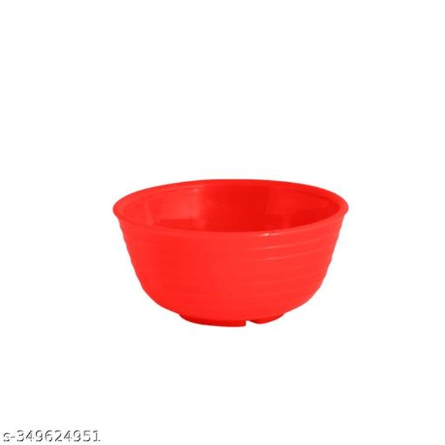 Plastic Bowls (Multicolor, 300 ml) (Pack of 12)