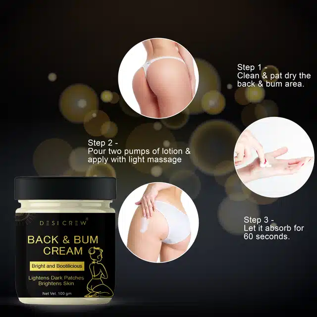 Desi Crew Back & Bum Cream (100 g)