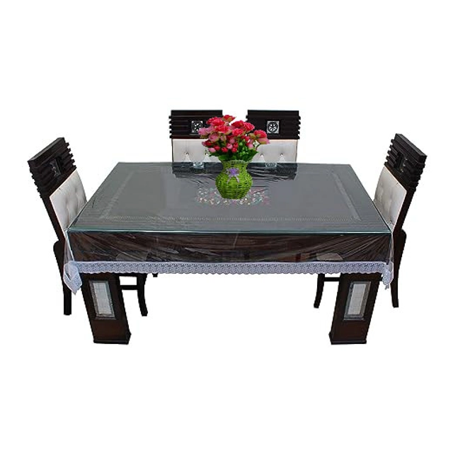 PVC Printed Table Cover (Multicolor, 40x60 inches)