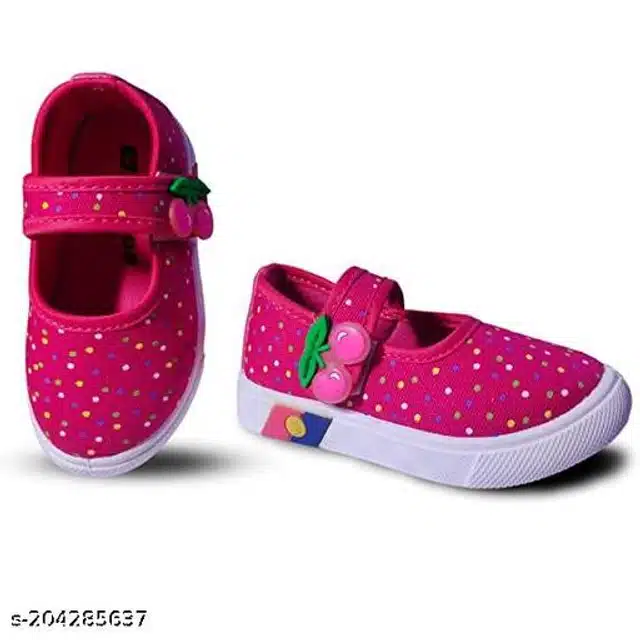 Casual Shoes for Girls (Pink, 18-21 Months)