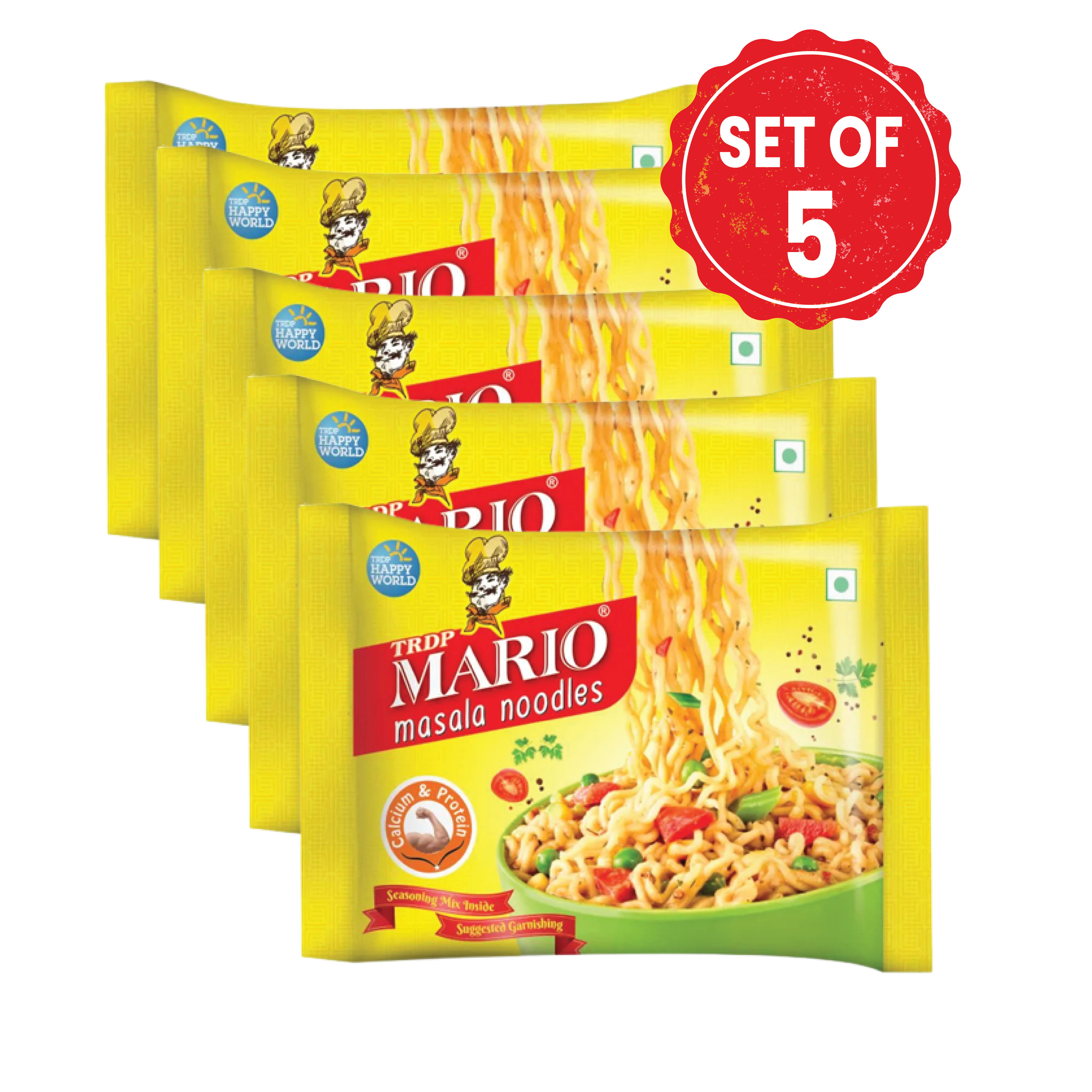 मारिओ मसाला नूडल्स 5X56 g (पैक ऑफ़ 5)