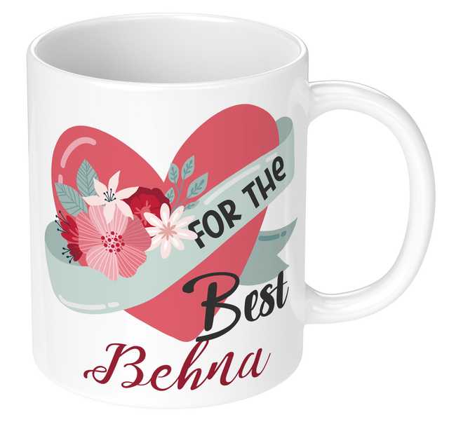 Best Printed White Text Quote Microwave Safe Ceramic Tea Coffee Mug (Multicolor, 350 ml) (GT-131)