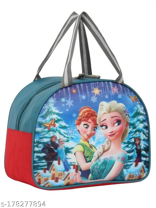 Polyester Lunch Box Bag for Kids (Multicolor)