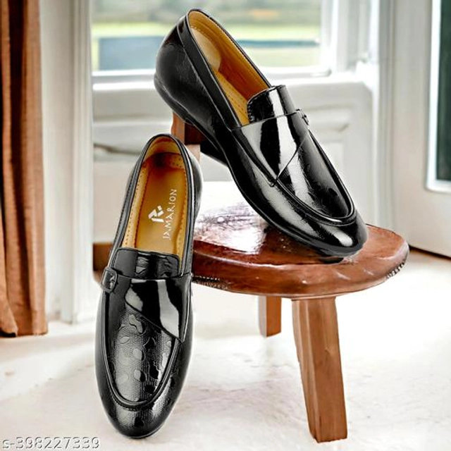 Loafers for Men (Black, 6)