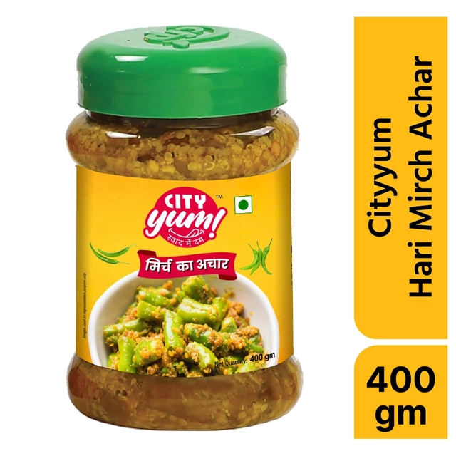 Cityyum Hari Mirch Achar 400 g