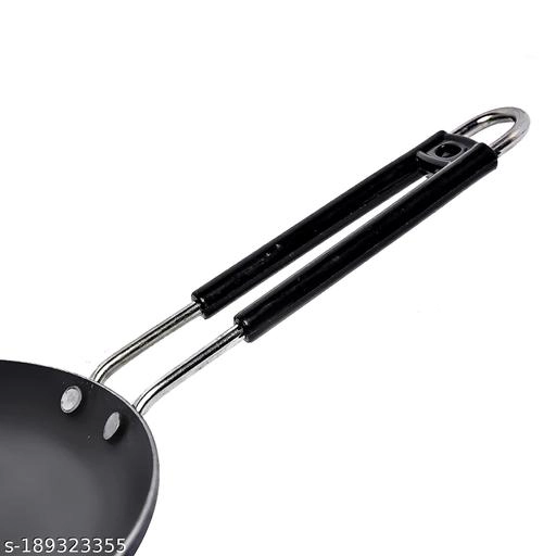 Cast Iron Tawa (Black)