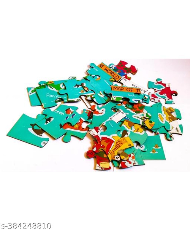 Wooden Puzzle for Kids (Multicolor)