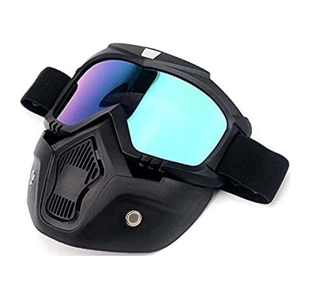 Anti Scratch Uv Protective Riding Face Mask (Multicolor)