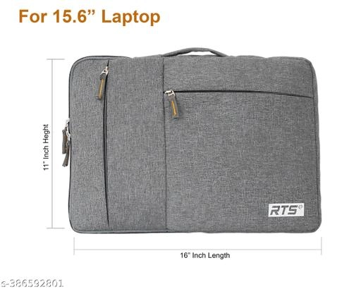 Nylon Laptop Bag (Grey)