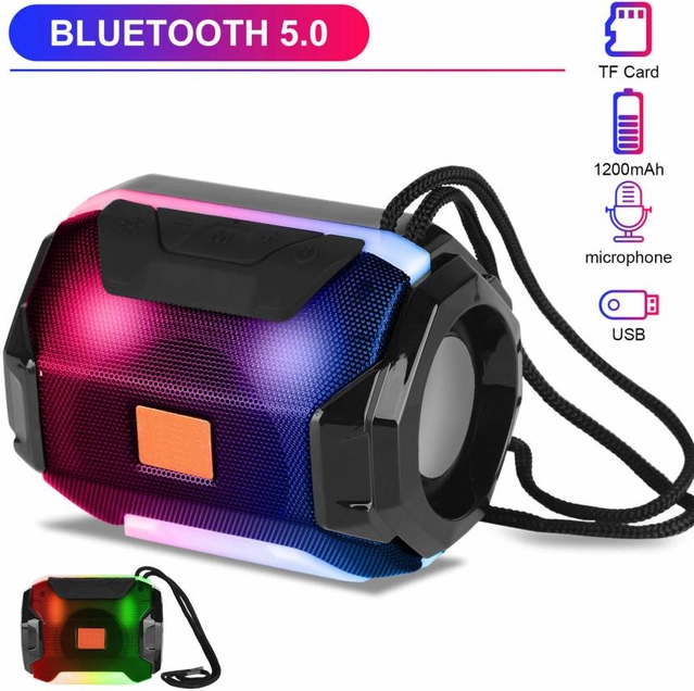 Portable Bluetooth Speaker (Black) Rb