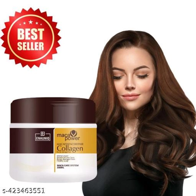 Enauniq Maca Power Collagen Hair Treatment Cream (200 ml)