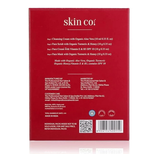 Skin Co. Detoxifying Brightning Glow Facial Kit (40 g)