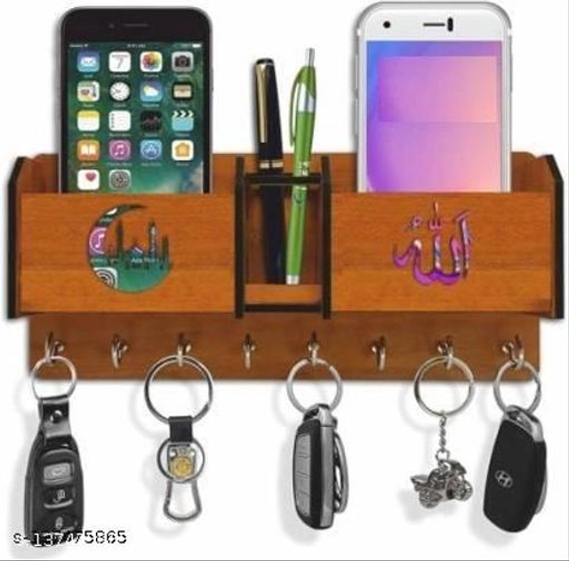 Wooden Key Holder (Brown)