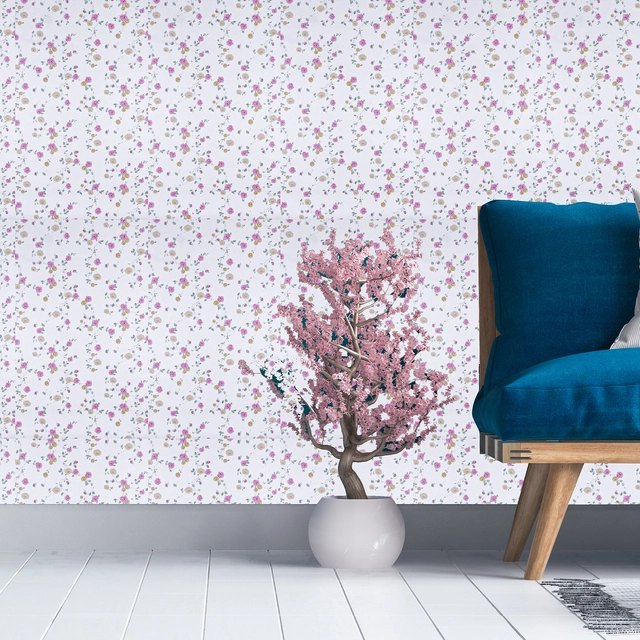 PVC Peel & Stick Decorative Wall Papers (Multicolor, 45x200 cm)