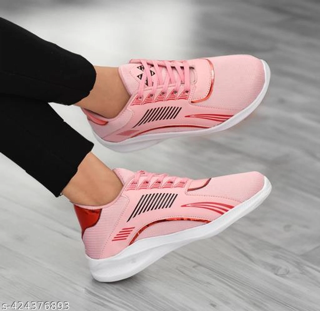 Casual Shoes for Women (Pink, 4)