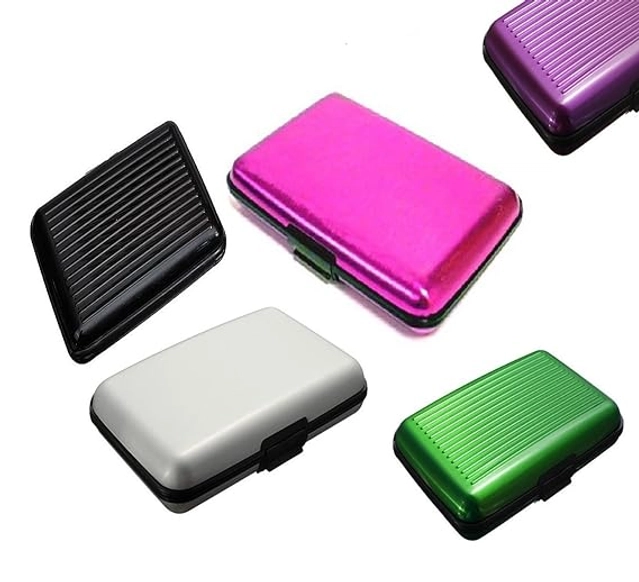 Plastic Card Holder (Multicolor)