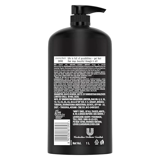 Sunsilk Stunning Black Shine Shampoo (1000 ml)