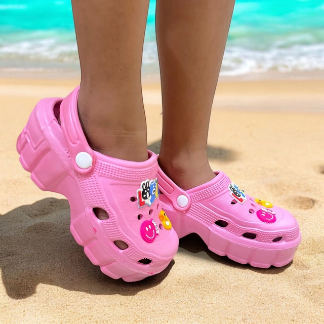 Clogs for Girls (Pink, 35)