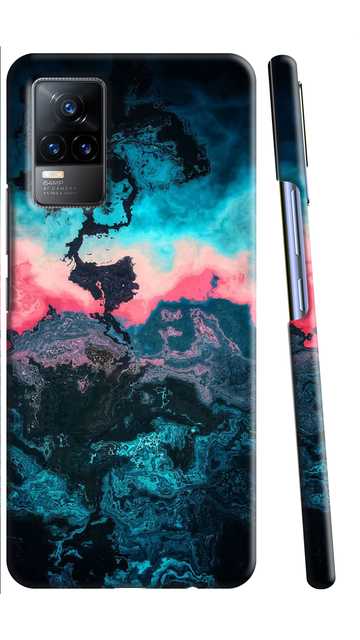 3D Designer Mobile Back Cover For Vivo Y73 & Vivo V21E 4G (Multicolor) (RH-1782)