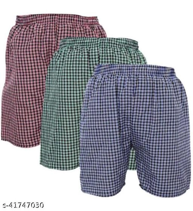 Cotton Shorts for Mens (Multicolor, 28) (Pack of 3)