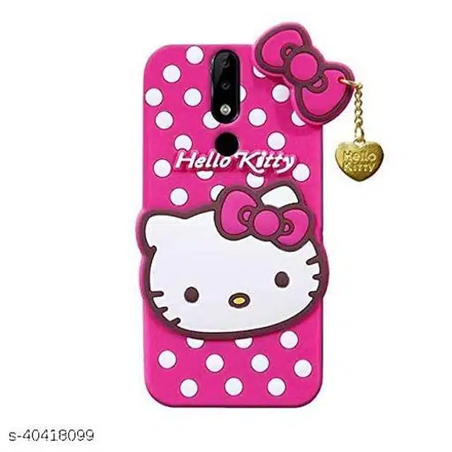 Mobile Back Cover for Nokia 5.1 Plus (Pink, 1)