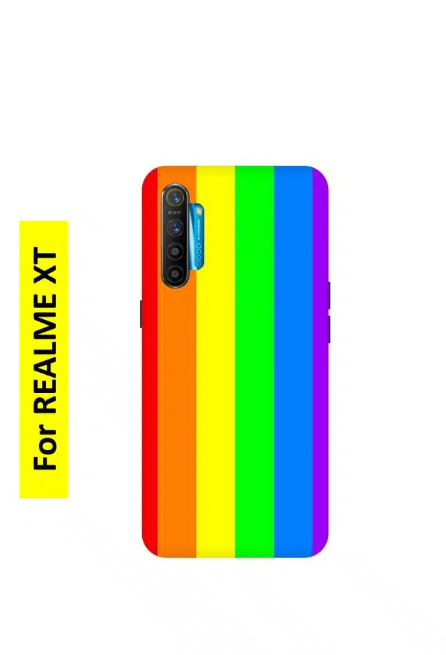 Designer Printed Matte Finish Back Cover for Realme XT (Multicolor) (PCM-644)