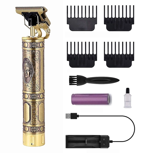 Buddha Trimmer For Men (Gold, Pack Of 1) (Metal) (SR)