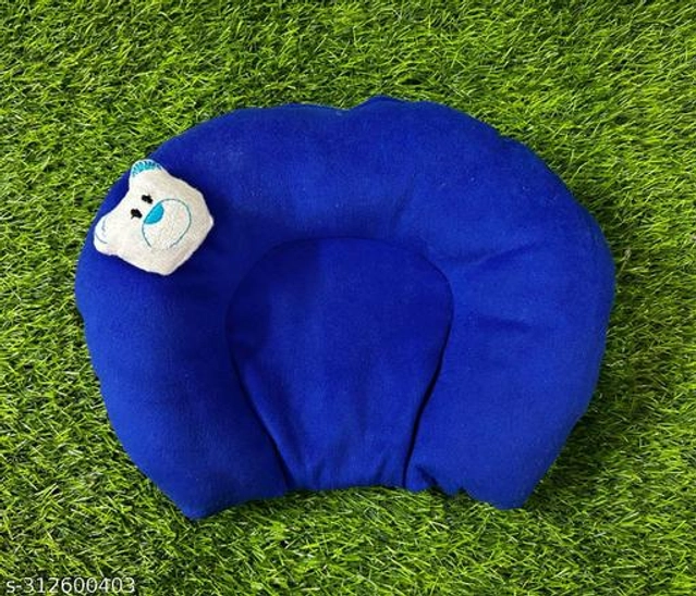 Cotton Pillows for Baby (Free Size, Blue)